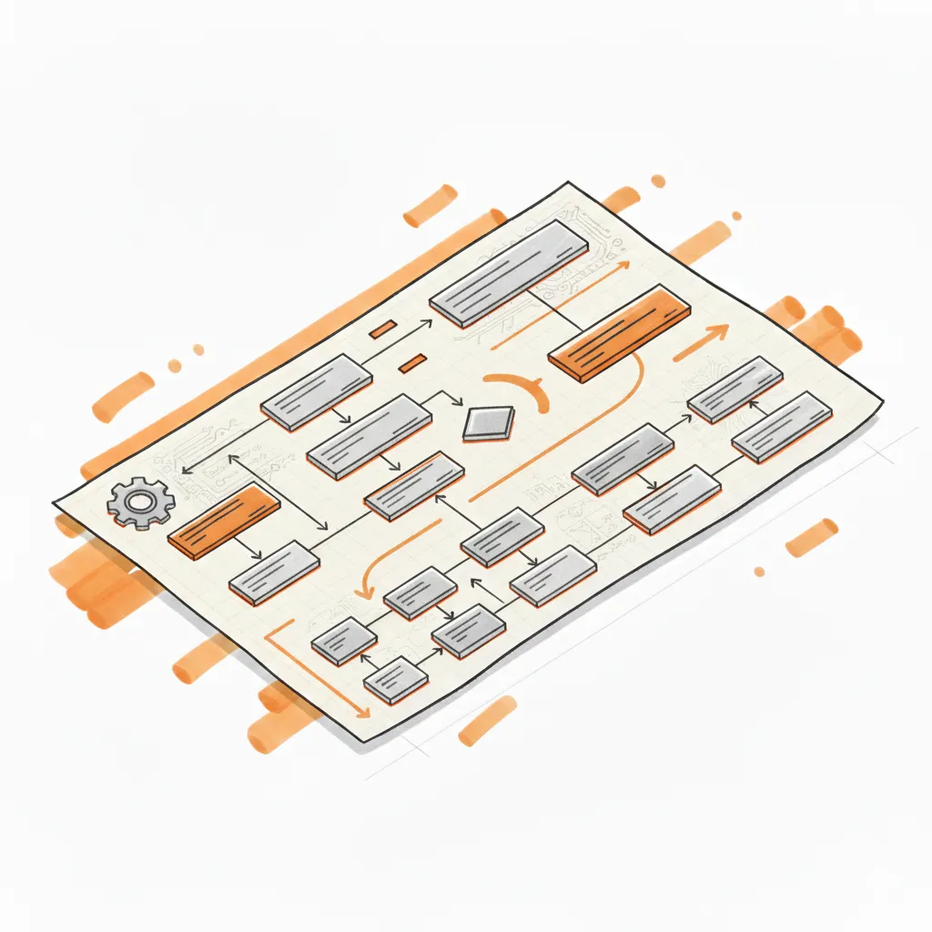 Conceptual sketch of a foundational blueprint