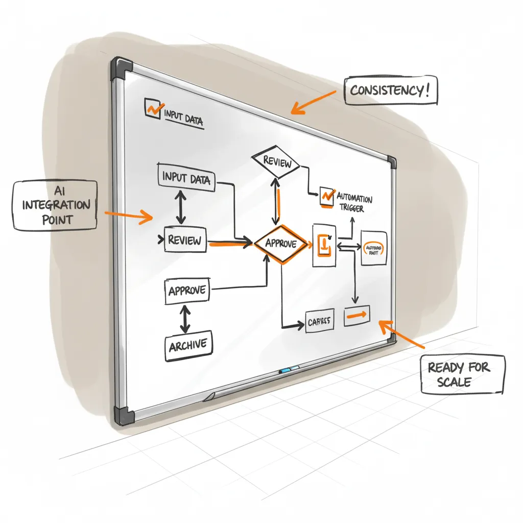 Conceptual sketch illustrating growth and partnership
